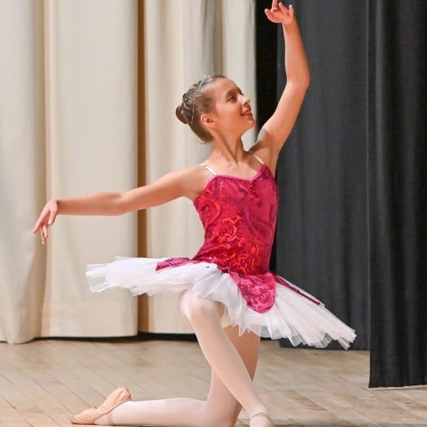 Ballet class at Amelia K Academy